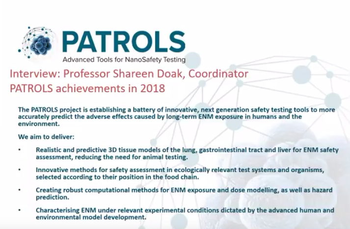 project review 2018 interview with professor shareen doak project coordinator achievements
